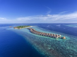 Die Insel Hurawalhi bietet luxuriösen Standard in allen Kategorien